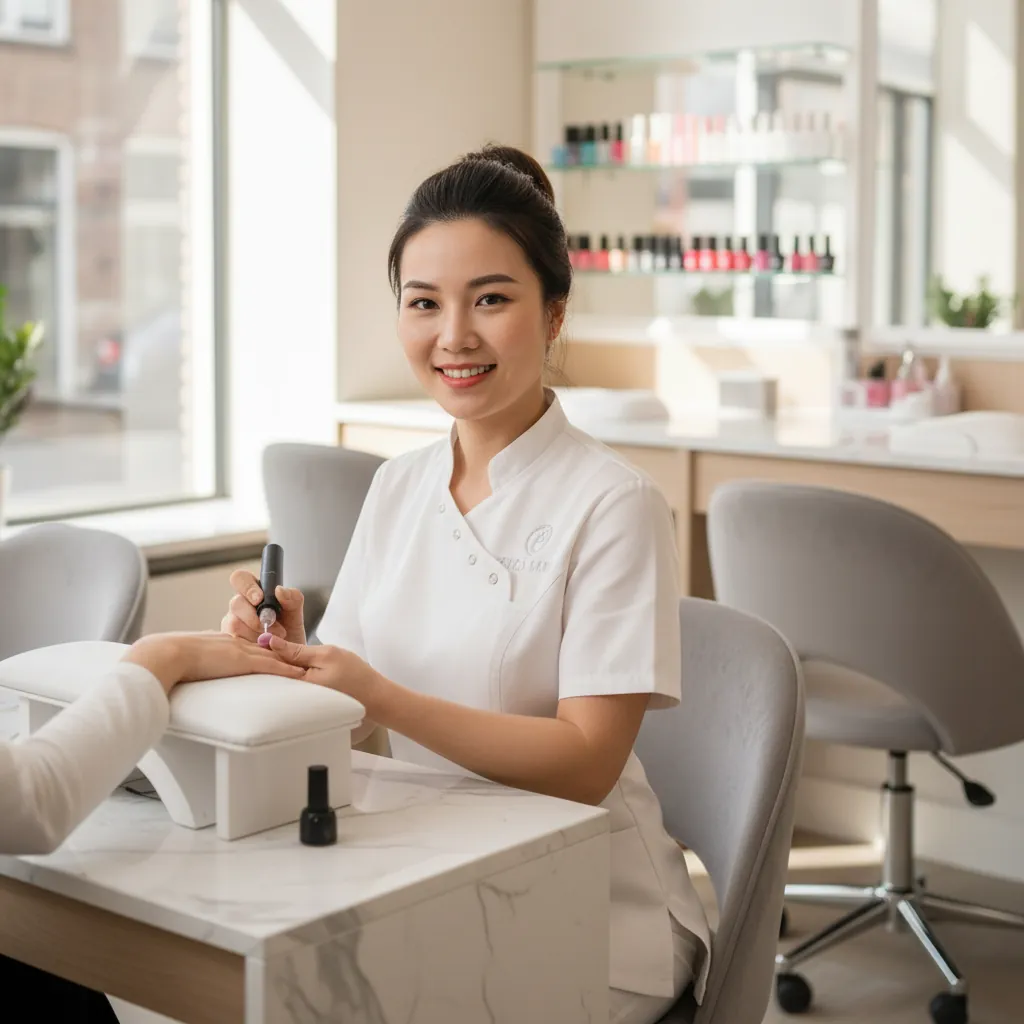 Thao Bui, eigenaar van Bui Nails & Spa Schoonhoven